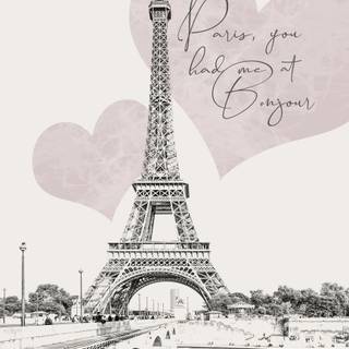 Bonjour Paris wallpaper