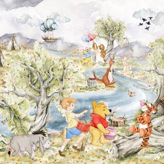 Classic Pooh wallpaper
