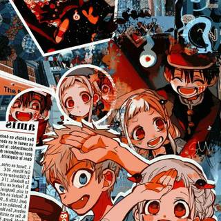 Hanako kun books wallpaper