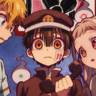 Hanako kun books wallpaper