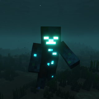 Minecraft Drowned wallpaper