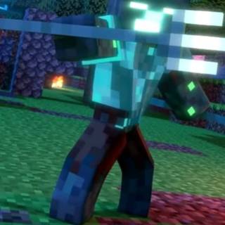 Minecraft Drowned wallpaper