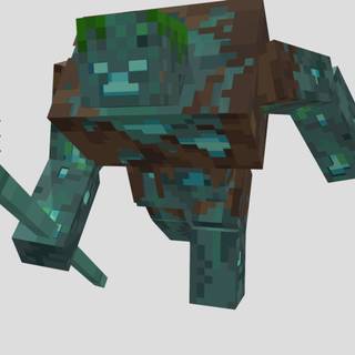 Minecraft Drowned wallpaper