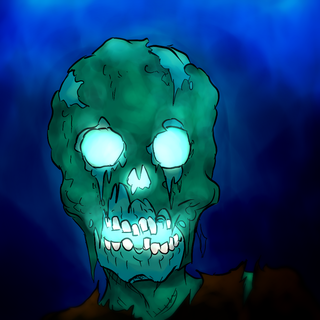 Minecraft Drowned wallpaper