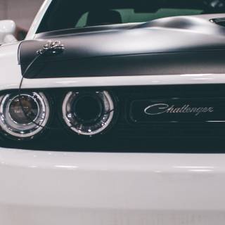 White Dodge Demon wallpaper