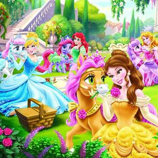 Disney Princess Palace Pets wallpaper