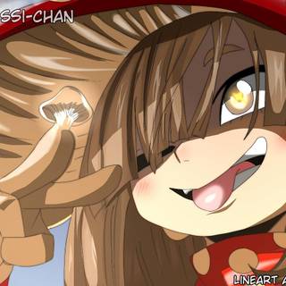 Kinoko Komori computer wallpaper