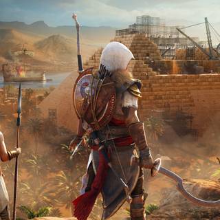 Assassin's Creed Origins 4k wallpaper