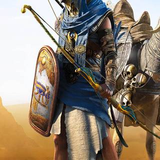 Assassin's Creed Origins phone wallpaper