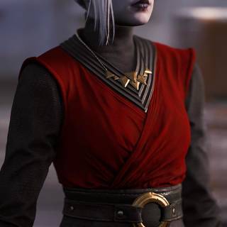 Cal Kestis and Merrin wallpaper