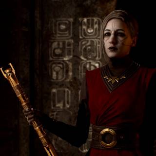 Cal Kestis and Merrin wallpaper