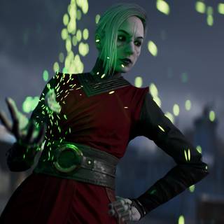 Cal Kestis and Merrin wallpaper