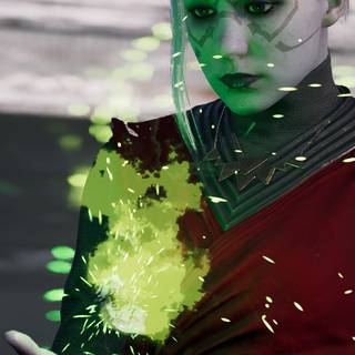 Cal Kestis and Merrin wallpaper