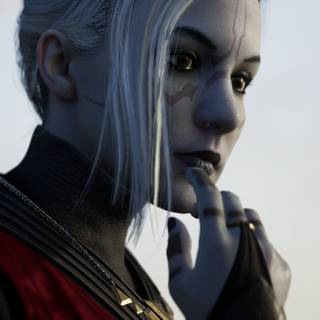 Cal Kestis and Merrin wallpaper