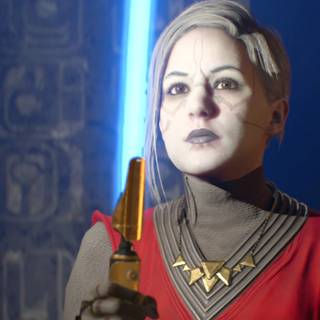 Cal Kestis and Merrin wallpaper