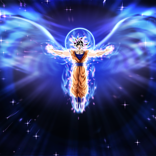 Goku UI Kamehameha wallpaper