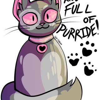 Lesbian cat wallpaper