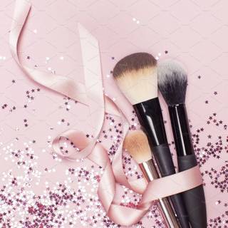 Makeup brush wallpaper