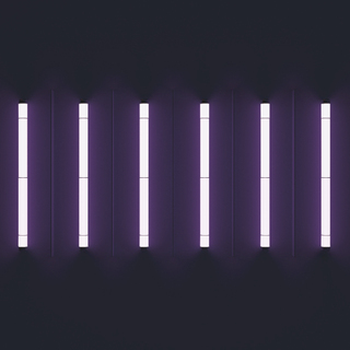 Simple neon wallpaper