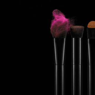 Makeup brush wallpaper