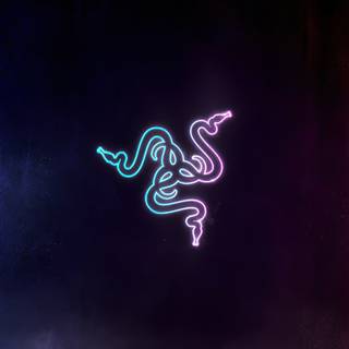 Simple neon wallpaper