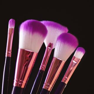 Makeup brush wallpaper