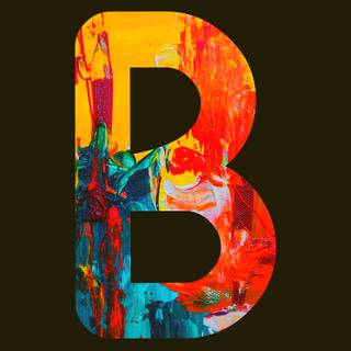 Cute letter b wallpaper