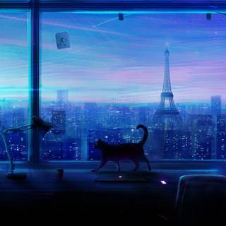 Window room wallpaper