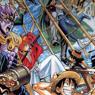 One Piece comic wallpaper