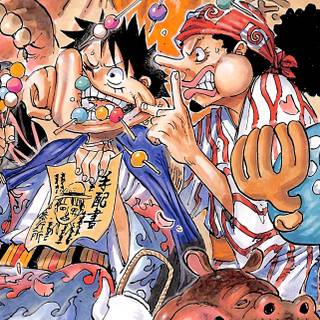 One Piece comic wallpaper