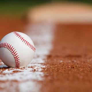 Baseball ball wallpaper