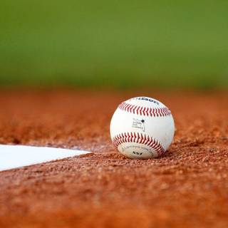 Baseball ball wallpaper