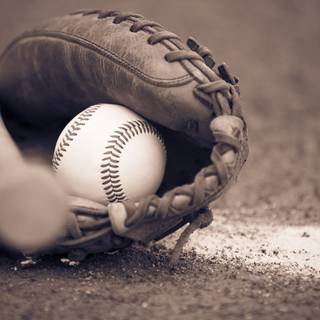 Baseball ball wallpaper