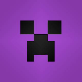 Minecraft purple wallpaper