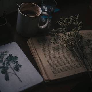 Dark books wallpaper