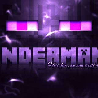 Minecraft purple wallpaper