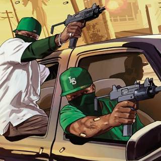 GTA SA aesthetic phone wallpaper