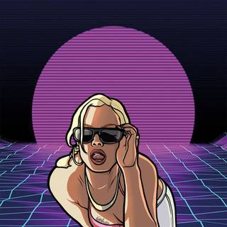 GTA SA aesthetic phone wallpaper
