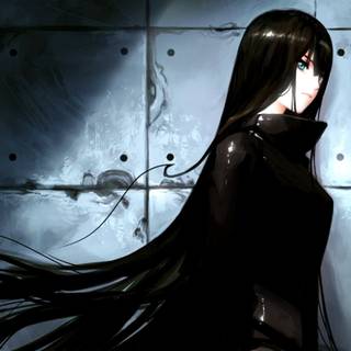 Goth girl anime wallpaper
