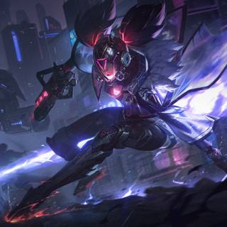 Fantasy science fiction girl wallpaper