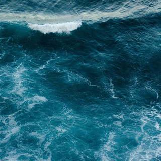 Aesthetic ocean iPad wallpaper