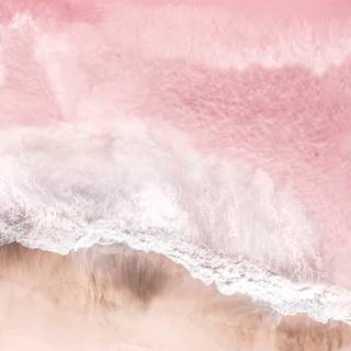 Aesthetic ocean iPad wallpaper