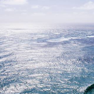 Aesthetic ocean iPad wallpaper