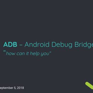 Android Debug Bridge wallpaper