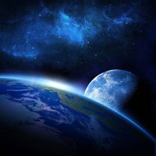 iPad space wallpaper