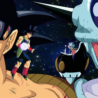 Bardock and Goku wallpaper