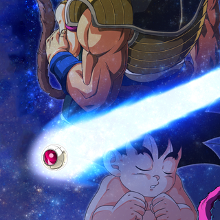 Bardock and Goku wallpaper