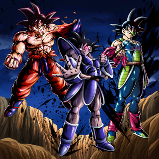 Bardock and Goku wallpaper