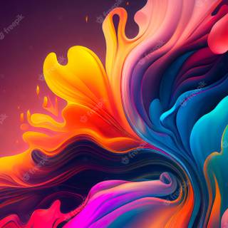 Multiple colours wallpaper