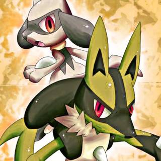 Shiny Lucario wallpaper